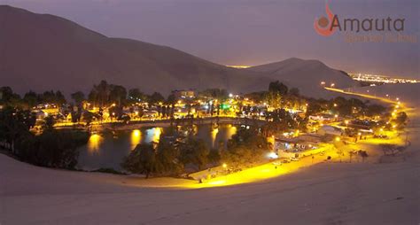 Huacachina at sunset