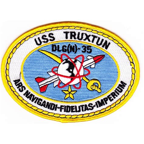 USS Truxtun CGN-35 Patch | Cruiser Patches | Navy Patches | Popular Patch