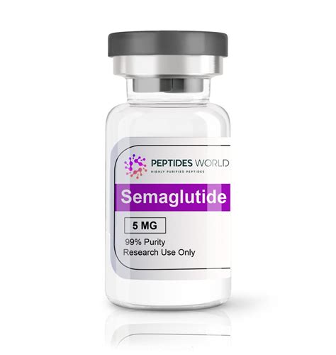 Semaglutide (GLP-1 Analogue) -5mg (Lyophilized) - Peptides World