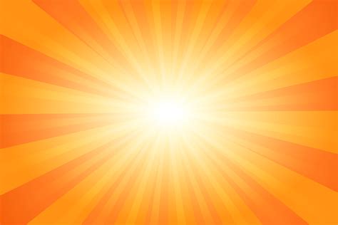 Orange Summer Abstract Comic Cartoon Sunlight Background. Vector Illustration. 544927 Vector Art ...