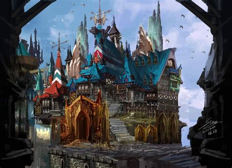 ArtStation - MEDIEVAL CASTLE & CONCEPT ART 20201013..