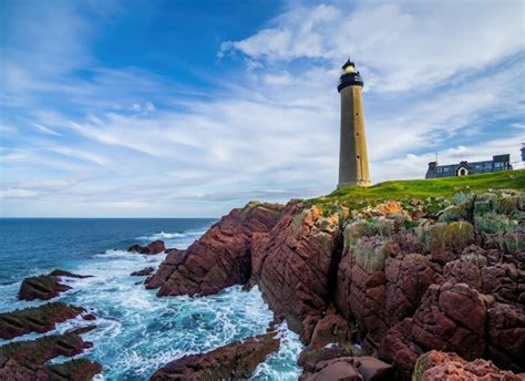 Premium AI Image | a portland head lighthouse