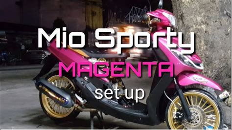 Yamaha mio sporty magenta - freelasopa