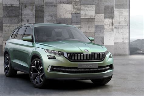 Skoda VisionS Concept Previews 7-Seater "Kodiak" SUV at Geneva 2016 - autoevolution