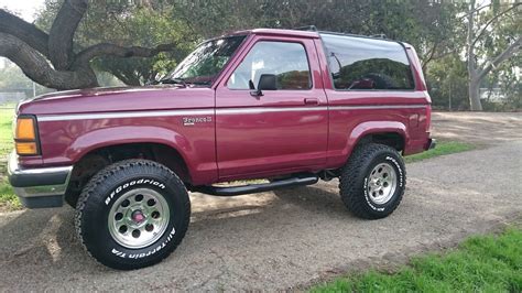 1989 Ford Bronco II XL Rust Free Classic Rare 5 Speed 4x4 Off Road Machine!