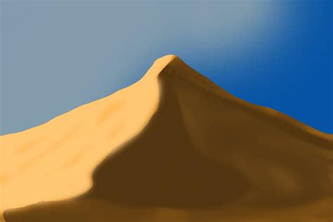 Sand Dunes Drawing at PaintingValley.com | Explore collection of Sand Dunes Drawing