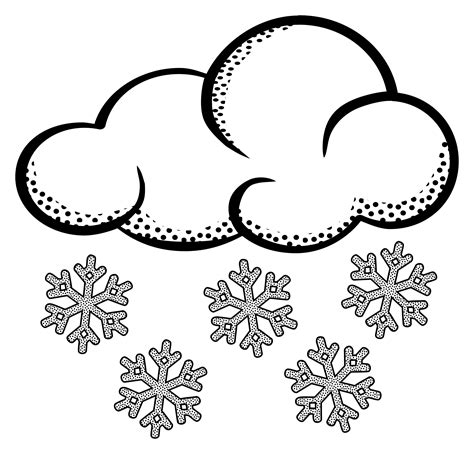 Free Snow Clip Art Black And White, Download Free Snow Clip Art Black ...