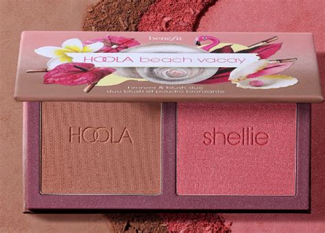 Benefit Cosmetics Hoola & WANDERful World Duo mini bronzer & blush palette - Review and Swatches ...