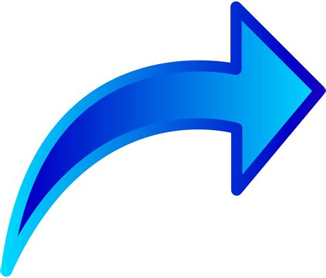 blue arrow png images