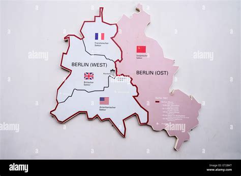 Berlin Wall Map