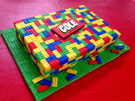 Cake Talk: How to make a Lego Cake