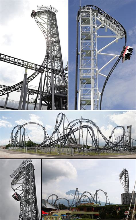 Takabisha Roller Coaster in Japan Has 121-Degree Beyond Vertical Drop, is World's Steepest ...