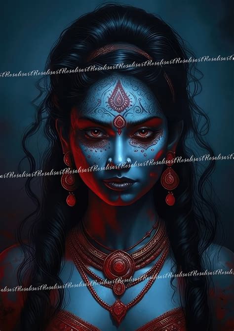 Kali Hindu Mythology Digital Download Hindu Goddess of Ultimate Power ...