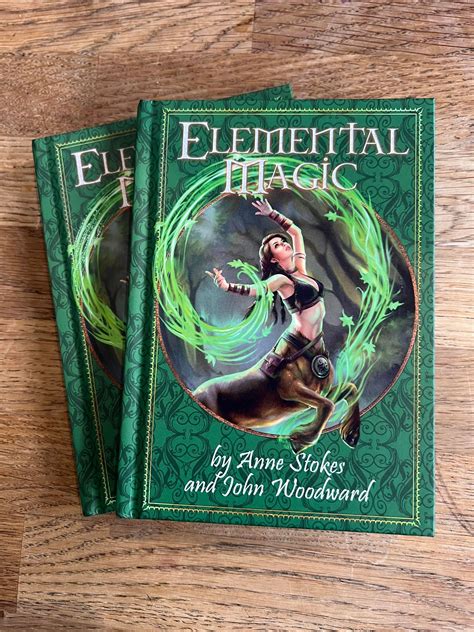 Elemental Magic Book by Anne Stokes & John Woodward