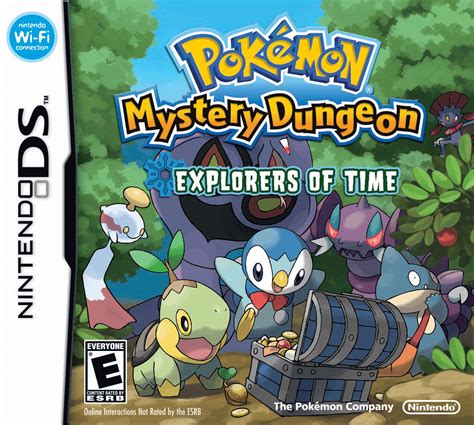 Pokemon Mystery Dungeon Explorers of Time DS Game