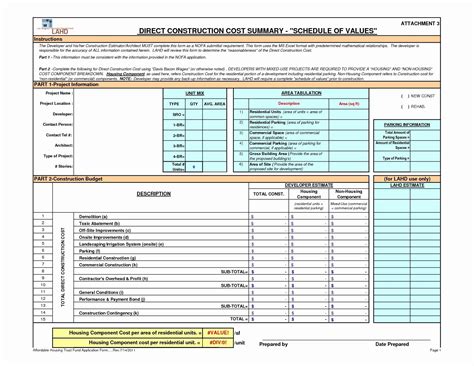 Residential Construction Budget Template Excel Beautiful New Home Construction Cost Spreadsheet ...