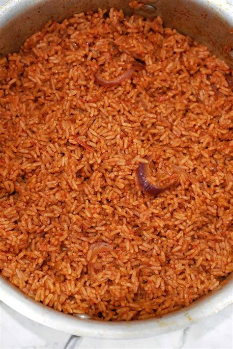 Nigerian Jollof Rice Recipe | How to Make Jollof Rice - Recipe Vibes