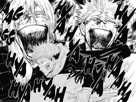 Anime vs Manga: Mahito and Sukuna's laugh : r/JuJutsuKaisen