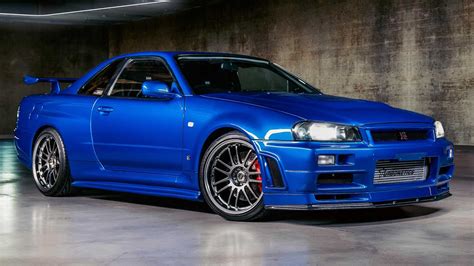 Nissan R34 Skyline Driven By Paul Walker In Fast And Furious Heads To ...