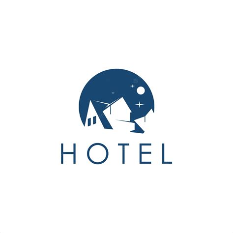 Premium Vector | Hotel logo simple illustration