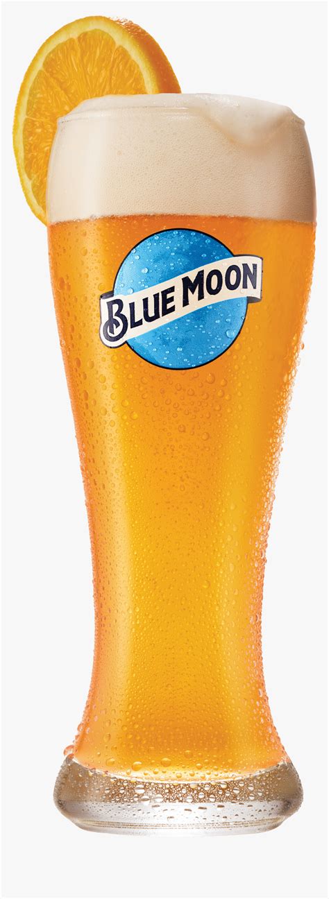 Transparent Beer Blue Moon - Beer Glass, HD Png Download - kindpng