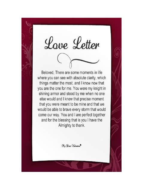 Valentine's Day Letter Templates - 6 Free Templates in PDF, Word, Excel ...