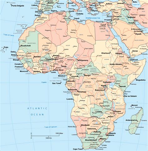 Africa Map - Map Pictures