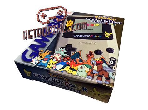 Nintendo Game Boy Color Pokemon Gold LIMITED EDITION – RetroPixl