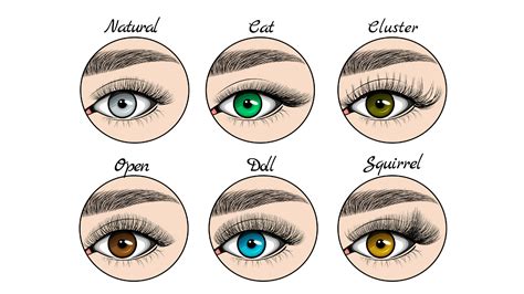 Lash styles for different eye shapes - guglgeorgia