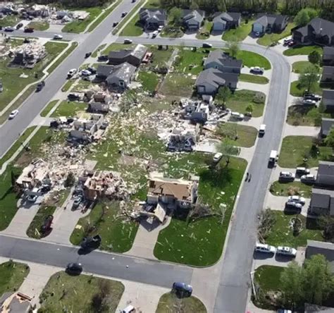 Tornado Damage in Andover, Kansas, Captured in Aerial Imagery | Surdex Corporation