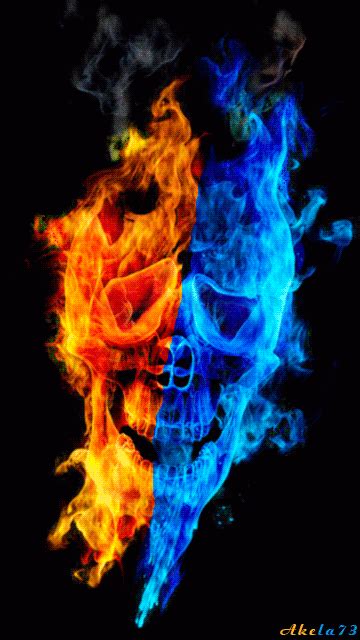 Cool Hot skull ♥ | Обои с черепом, Дымное искусство, Рисунки черепа