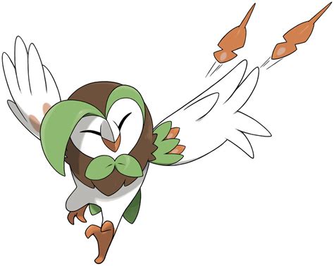 Dartrix official artwork gallery | Pokémon Database