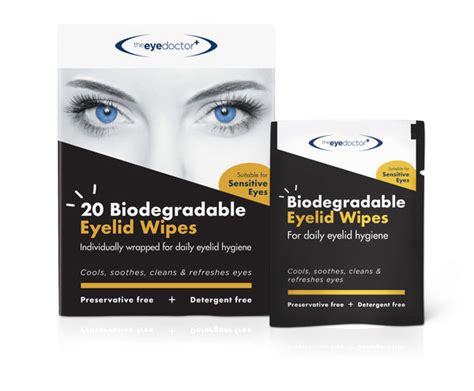 Eyelid Cleansing Wipes | Cleaning Eyelids & Eye Lashes