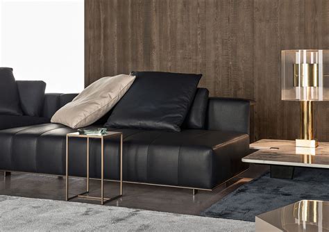 5 Ways to Style a Black Sofa in a Living Room - Minotti London