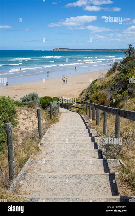 Ocean Grove beach, Victoria, Australia Stock Photo - Alamy