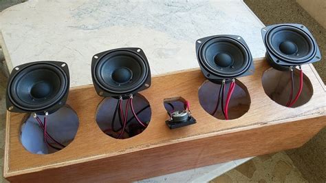 DIY Center Speaker, 2 Way Crossover Build and 4 Speaker Wiring - YouTube | Diy soundbar, Diy ...