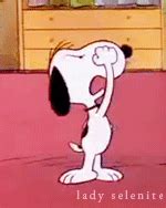 Snoopy Animated Gif - Renkli Duvar