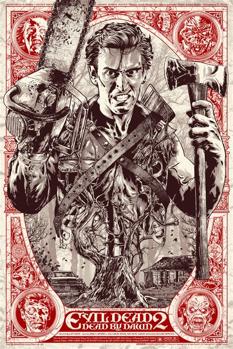 Anthony Petrie - Evil Dead 2 Licensed Screen-Print