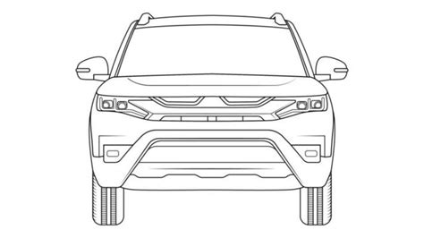 Suv Outline Vector Art, Icons, and Graphics for Free Download