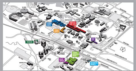 Siu Carbondale Campus Map | Draw A Topographic Map