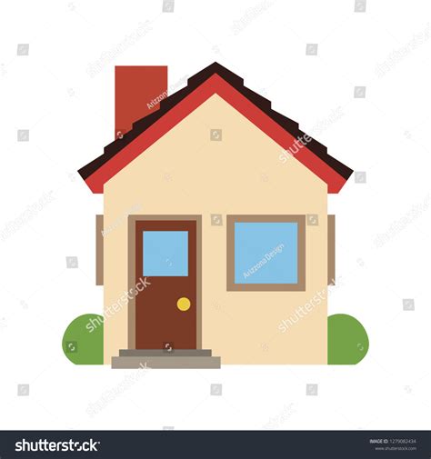 House Emoji Vector Flat Design Stock Vector (Royalty Free) 1279082434 | Shutterstock