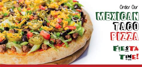 Mexican Taco Pizza — Pizza Guys