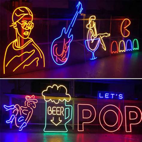 Wall Mounted 12V LED Custom Neon Sign Light - Buy led neon sign, custom ...