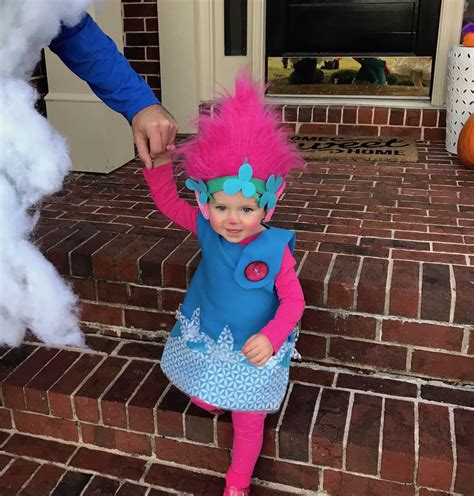 Hilarious Trolls Family Costume DIY | Poppy, Cloud Guy, and Bridget! | Poppy + Cloud Guy ...