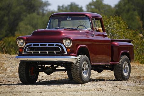 First Drive: Legacy Classic Trucks 1957 Chevy Napco 4x4 Conversion ...