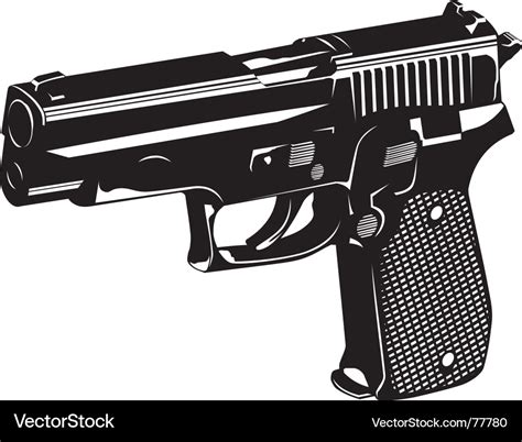 Gun Royalty Free Vector Image - VectorStock