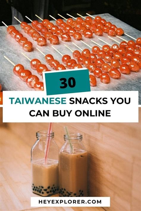 30 Yummy Taiwanese Snacks You Can Buy Online