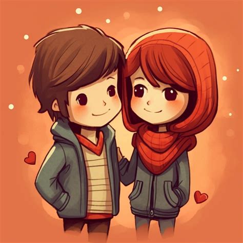 Premium AI Image | Couple of love two person in love