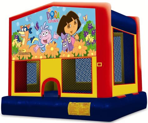 15x15 Dora The Explorer Bounce house - Mike's Moonwalk Rentals