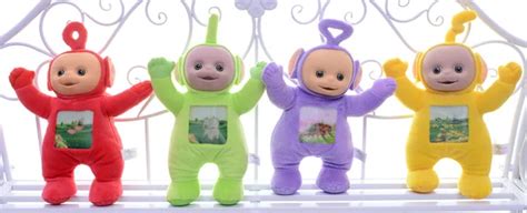 # Lovely Teletubbies Tinky Winky Dipsy Laa Red Po Plush Kids Tiger Goose Elephant Animal ...